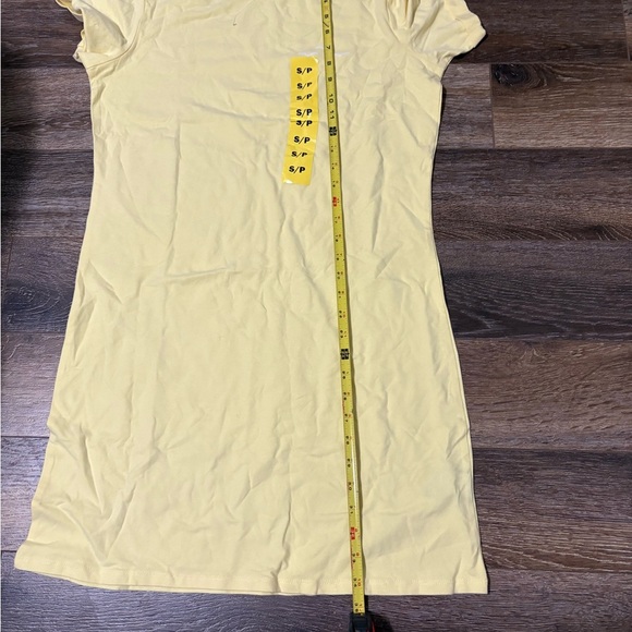 Yellow  LAZYPANTS T shirt dress NWT🇨🇦 - Picture 6 of 7